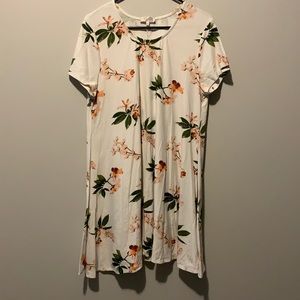 Short Floral Dress